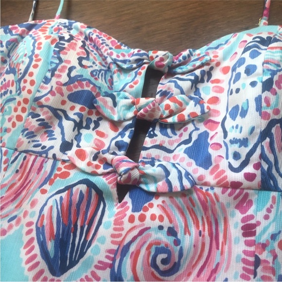 Euc Lilly Pulitzer Petra Shell Me About It Dress 2 - Picture 6 of 10